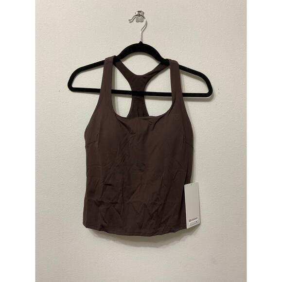 Lululemon Tops - NWT Lululemon Lightweight Tennis Tank Espresso MSRP $68 Sz 8